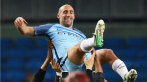 Manchester City right back Pablo Zabaleta
