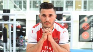 Arsenal defender Sead Kolasinac