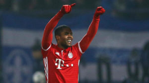 Bayern Munich forward Douglas Costa