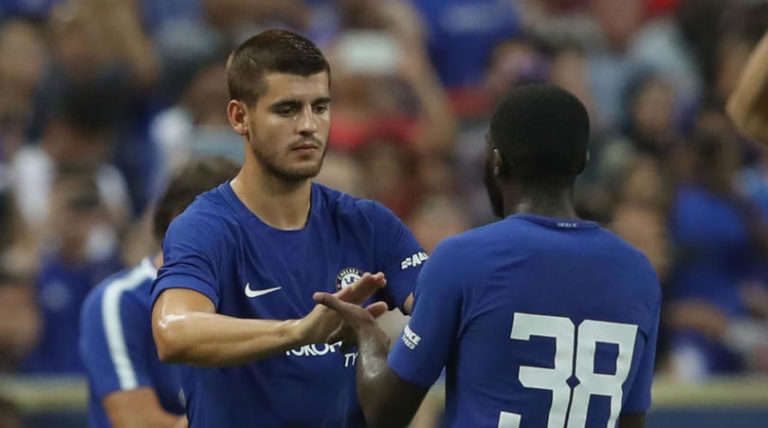 Chelsea striker Alvaro Morata