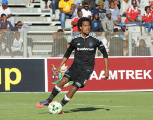Orlando Pirates midfielder Issa Sarr