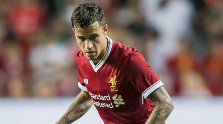 Liverpool attacking midfielder Philippe Coutinho