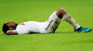 Tottenham Hotspur left back Danny Rose