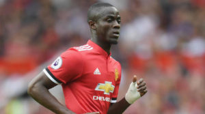 Manchester United defender Eric Bailly