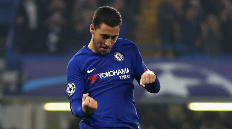 Chelsea star Eden Hazard