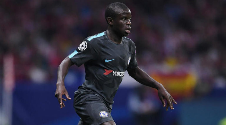 Chelsea midfielder N'Golo Kante