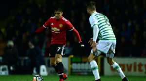 Man Utd's Alexis Sanchez