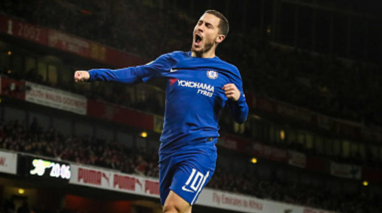 Chelsea playmaker Eden Hazard