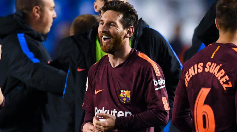 Barcelona star Lionel Messi