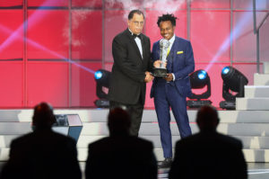 Safa president at #PSLAwards