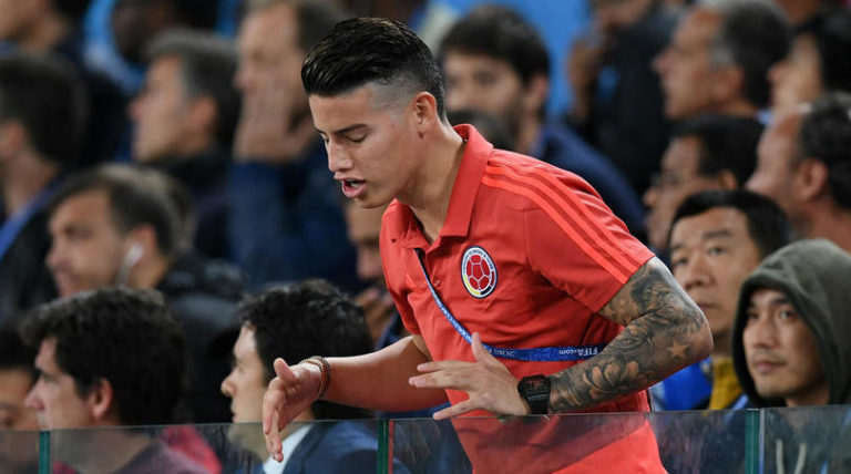 Colombia star James Rodriguez