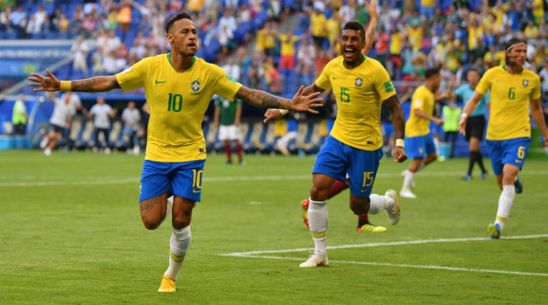 Neymar stars for Brazil