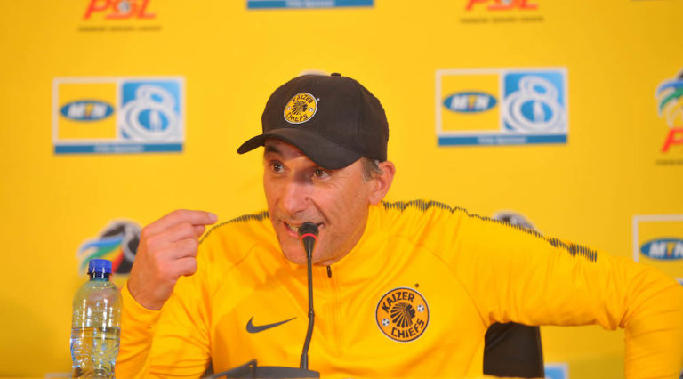 Kaizer Chiefs coach Giovanni Solinas