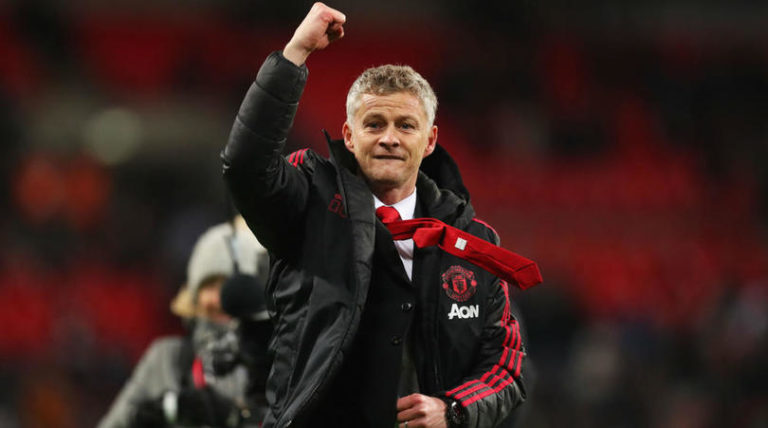 Manchester United caretaker manager Ole Gunnar Solskjaer