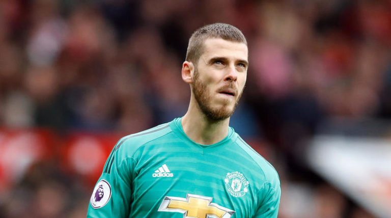 Manchester United goalkeeper David de Gea