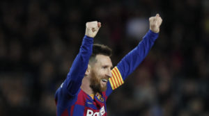 Barcelona's Lionel Messi