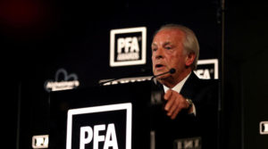 Chief Executive of the PFA Gordon Taylor