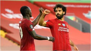 Salah and Mane of Liverpool