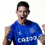 Everton complete £22m signing of James from Real Madrid