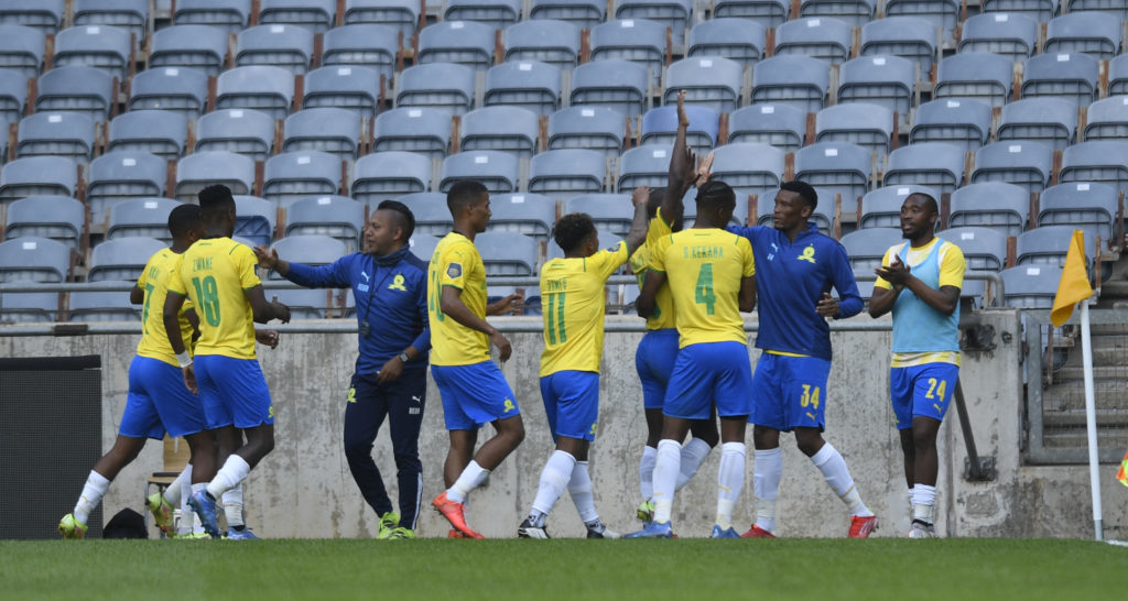 Shalulile bags brace as Sundowns punish Pirates