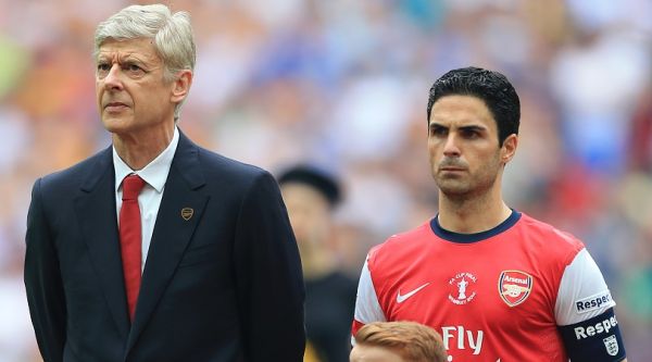 Wenger and Arteta