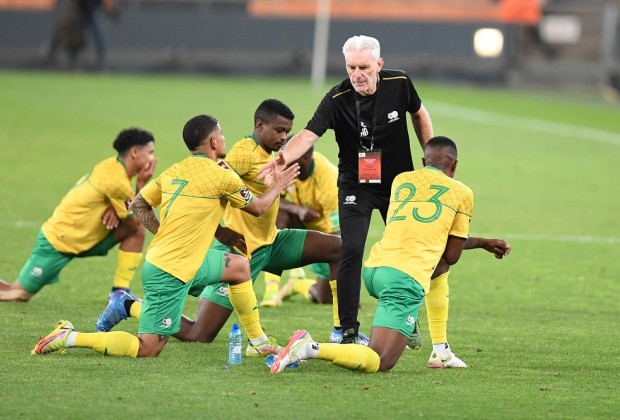 Wasteful Bafana held by Guinea as Broos' chargers shoot blanks