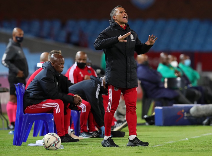 Fadlu Davids, co-coach of Orlando Pirates