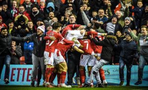 Forrest beat Arsenal in the FA Cup