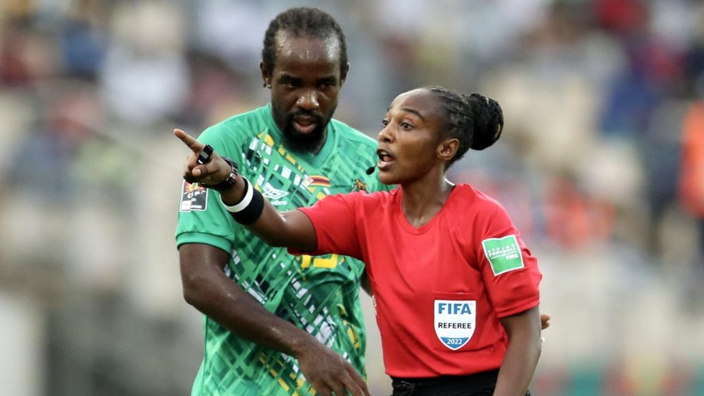 'Just the beginning' says first woman to referee AFCON match