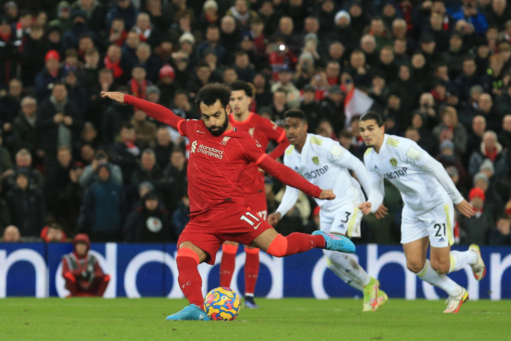 Watch: Salah’s perfect record from the spot