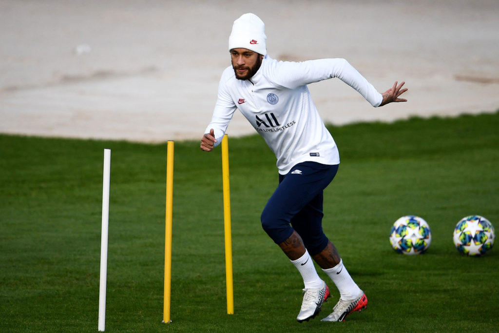 Neymar back training with PSG but Nuno Mendes injured