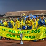 Mamelodi Sundowns DSTv Premiership trophy Source: @Sundows Twitter
