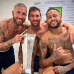 Ramos, Messi, Neymar Source: PSG twitter