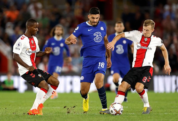 Chelsea vs Southampton Source: Premiier League twitter