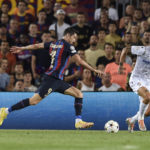 Watch: Lewandowski bags hat-trick as Barca hammer Plzen