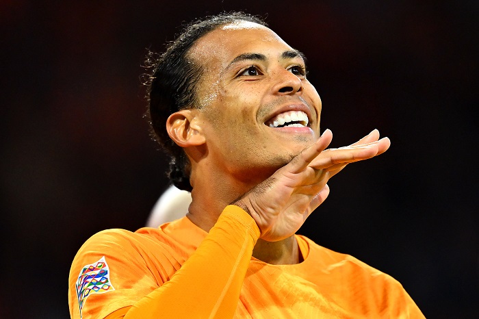 Netherlands, Virgil Van Dijk Source: Nations League twitter