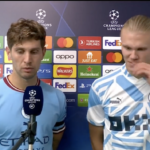 Watch: Haaland, Stones reflect on scoring against Dortmund