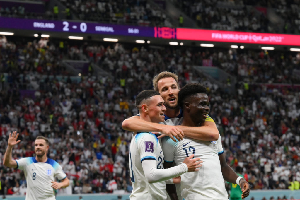 England crush Senegal to set up Quarter Final date with France