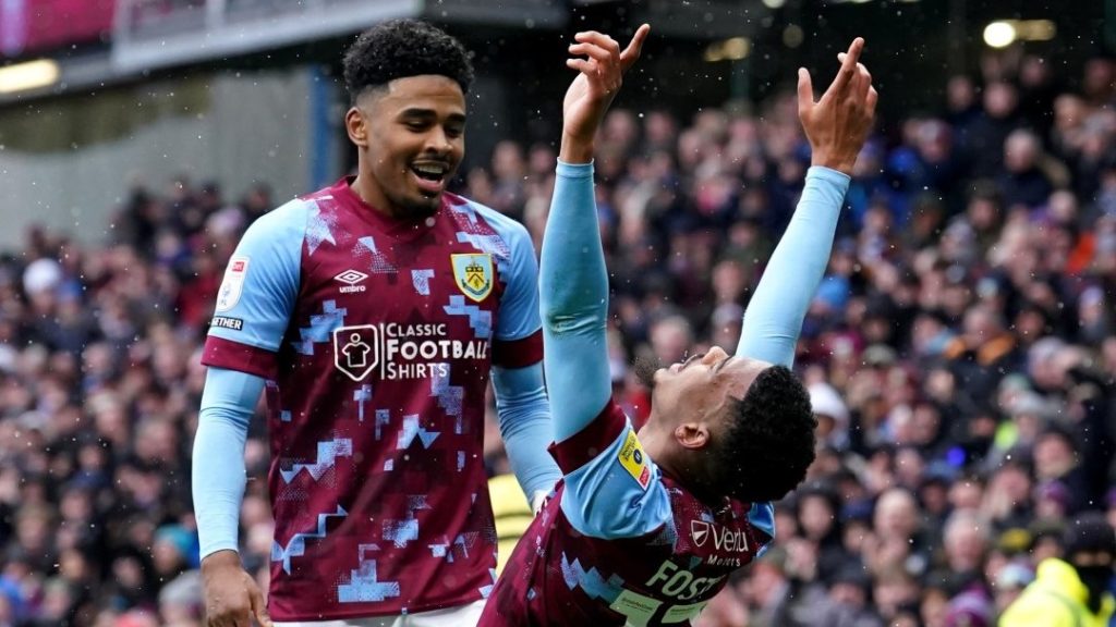 Watch: Lyle Foster scores his first goal for Burnley