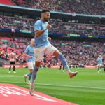 Mahrez treble fires Man City into FA Cup final