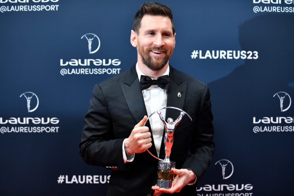 Messi scoops individual, team Laureus double