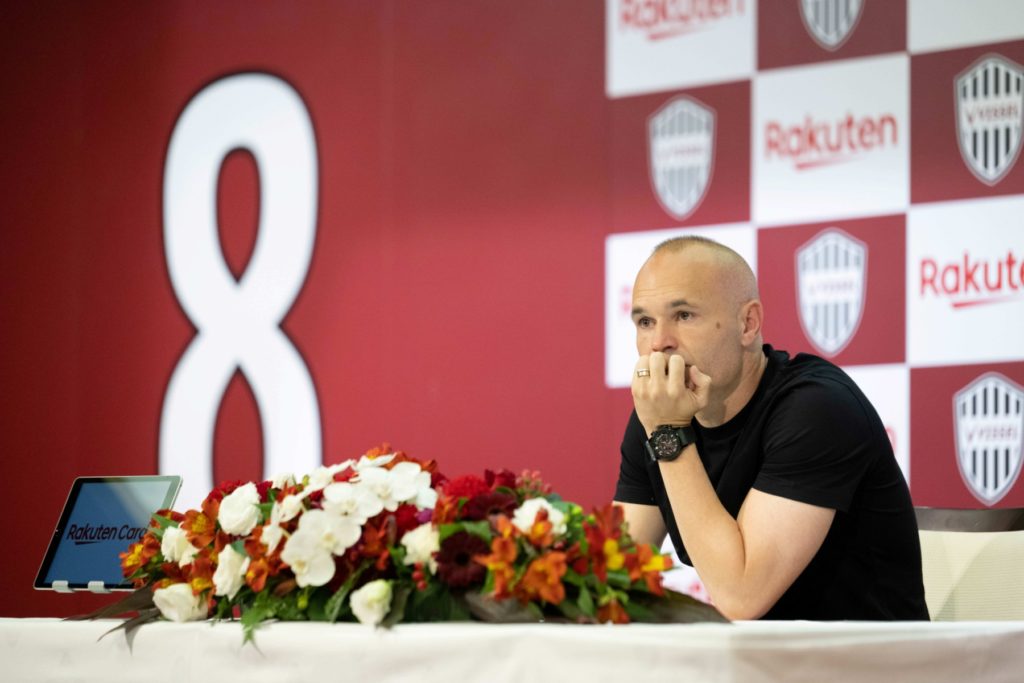 Iniesta to leave Japan's Kobe but determined to play on