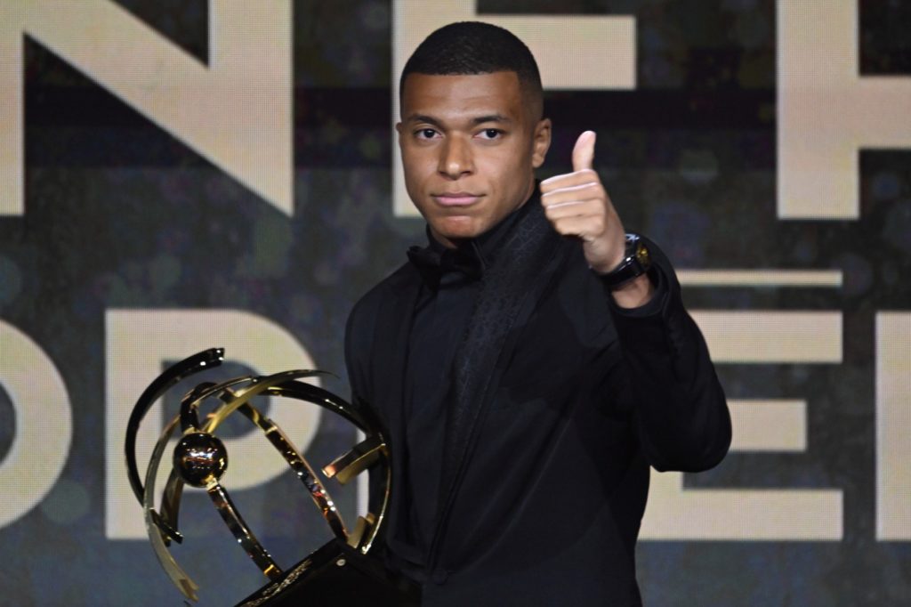 Mbappe named best French player for fourth time in row