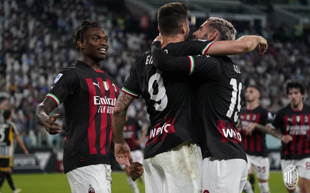 Giroud seals win at Juve and Champions League spot for Milan