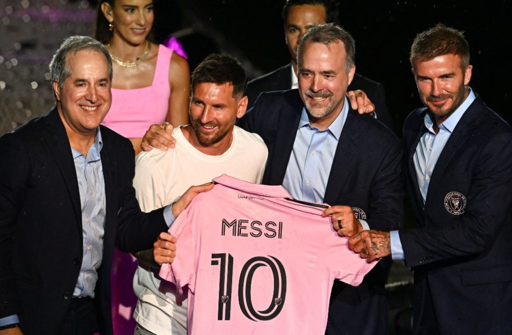 Watch: Inter Miami's grand unveiling of Lionel Messi