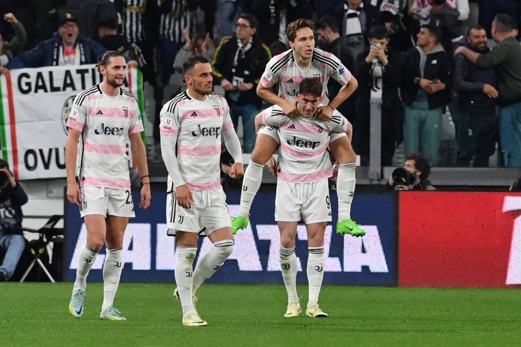 Juve beat Lazio to put one foot in Italian Cup final
