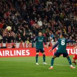 Watch: Kimmich's brilliant header knocks Arsenal out of Champions League