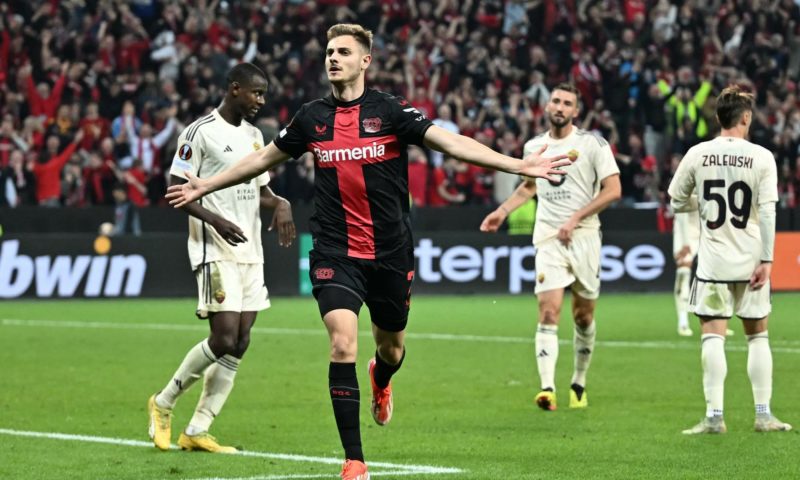 Leverkusen beat Roma to make Europa League final and extend unbeaten run