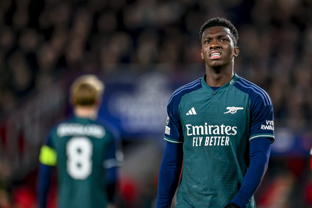 Eddie Nketiah reportedly close to Nottingham Forest move