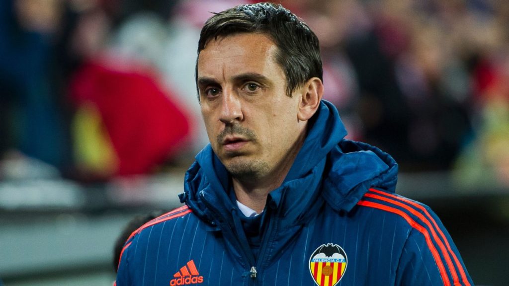 Watch: Gary Neville's shock Valencia stint